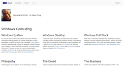 Desktop Screenshot of dcsoft.com